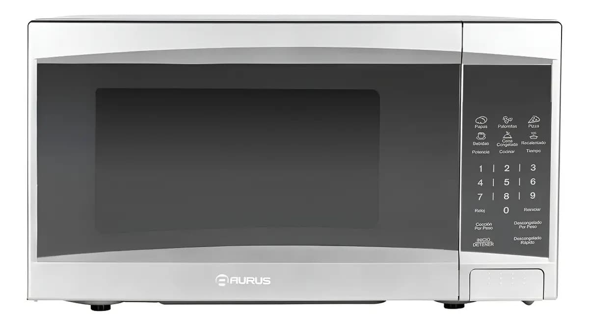 Horno De Microondas Aurus Amp07w 0.7p3 Silver