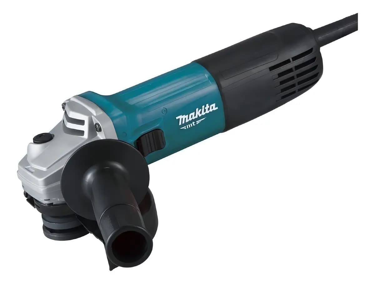 Esmeriladora angular Makita 850W MT M9510 de 50 Hz/60 Hz color turquesa