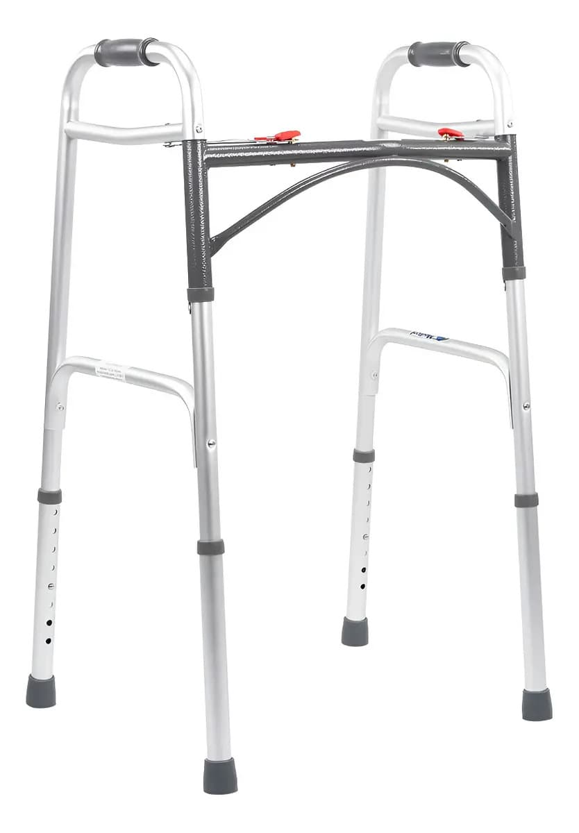Andadera Aluminio Ortopedica Plegable Reforzada Adulto Mayor