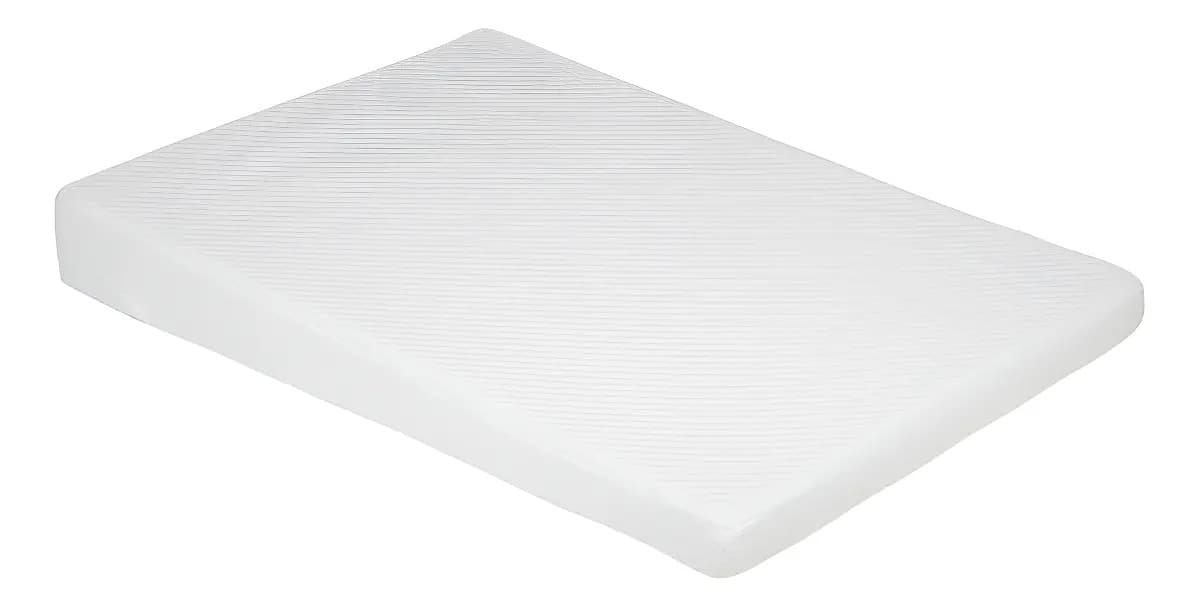 Colchón Memory Foam Cuna Viajera Bebe Antireflujo Memory Foam Color Blanco