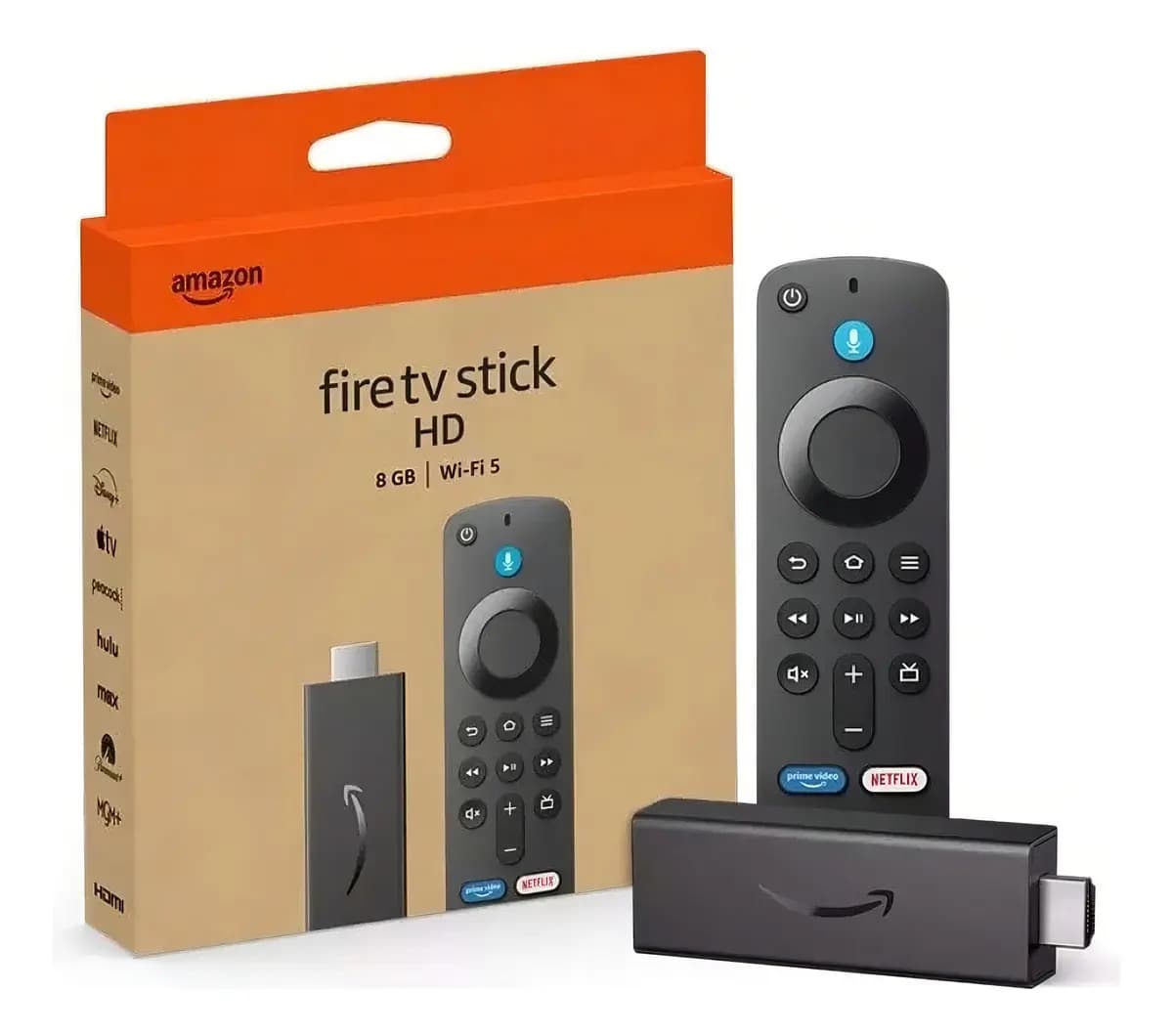 Amazon Fire TV Stick 2025 HD con Alexa Control de Voz y Full HD 1080p
