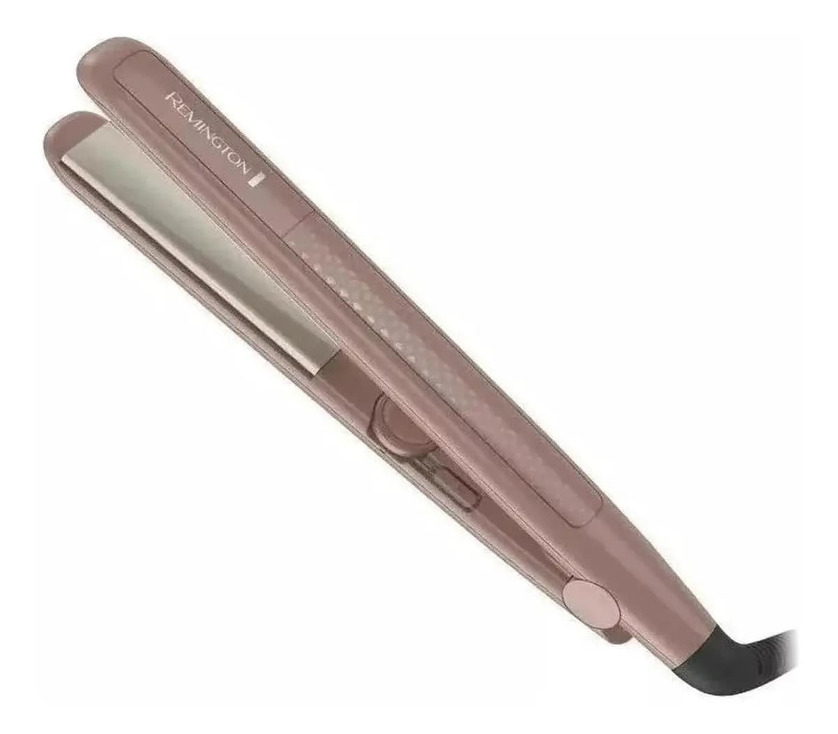 Plancha Alaciador Cabello Cerámica Macadamia Remington S6300 Color Marrón claro