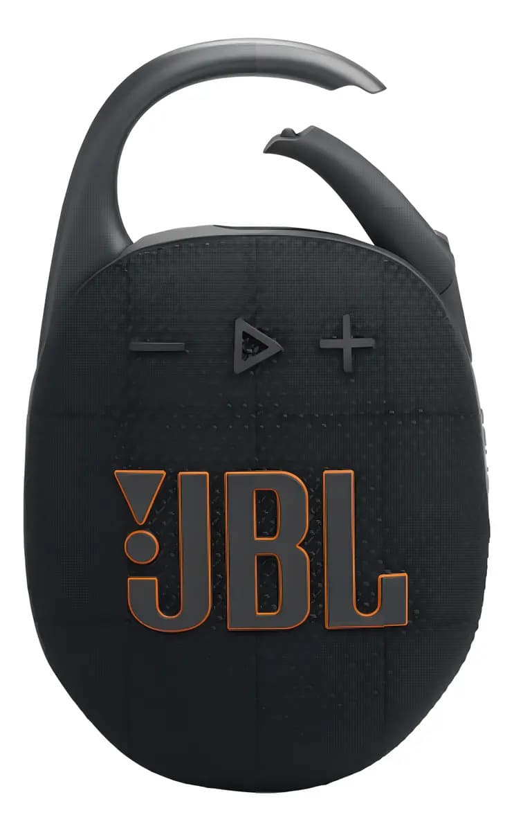 Bocina JBL Audio Clip 5 Clip 5 portátil con bluetooth waterproof negra