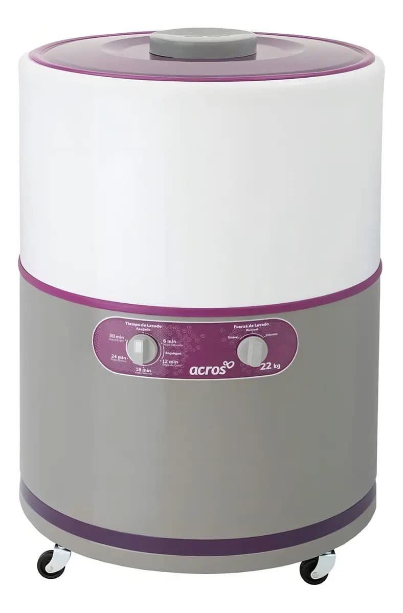Lavadora semi-automática Acros hasta 22kg color gris