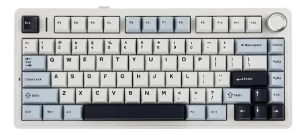 AULA Custom Teclado Mecánico F75 Teclado Inalámbrico Teclas Completas Anti-Ghosting RGB Retroiluminado