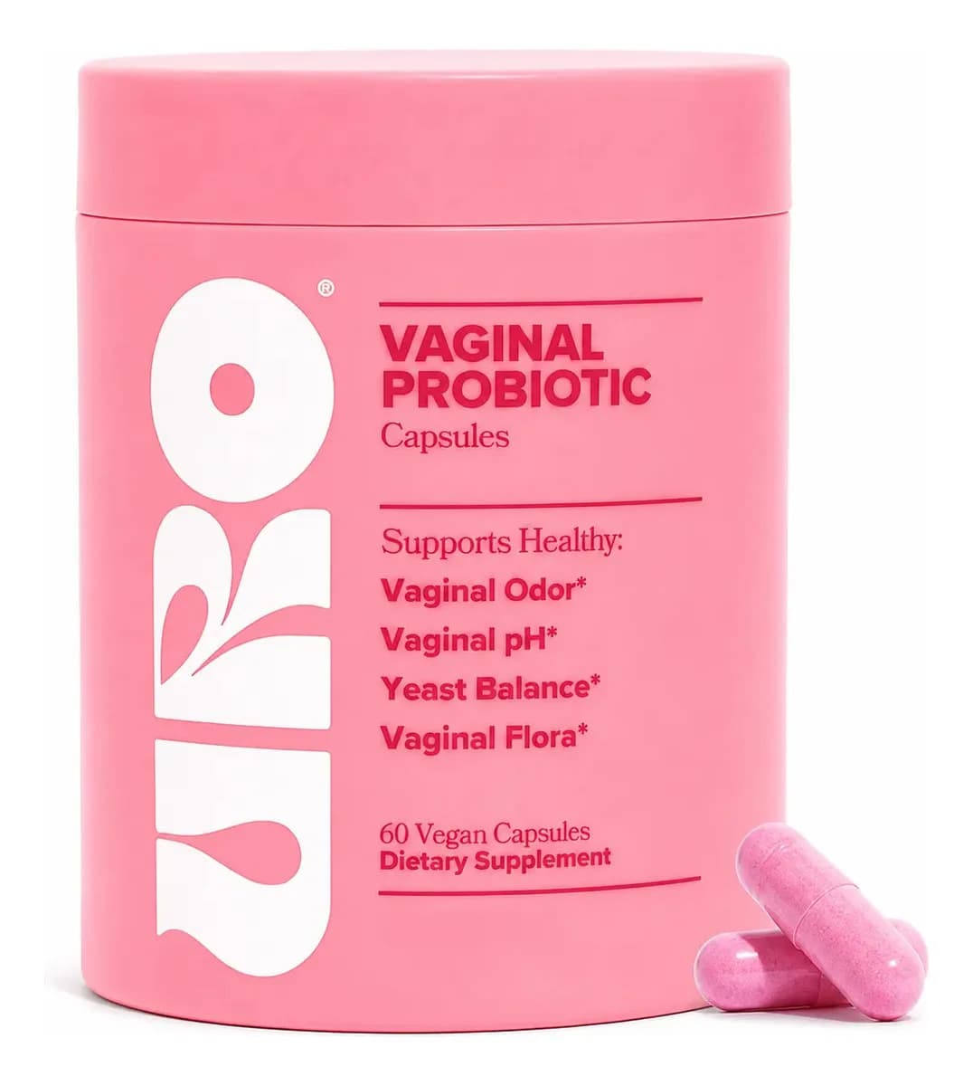 Uro Vaginal Probiotic Suplemento Dietario 60 Capsulas Elfleaf Sin Sabor