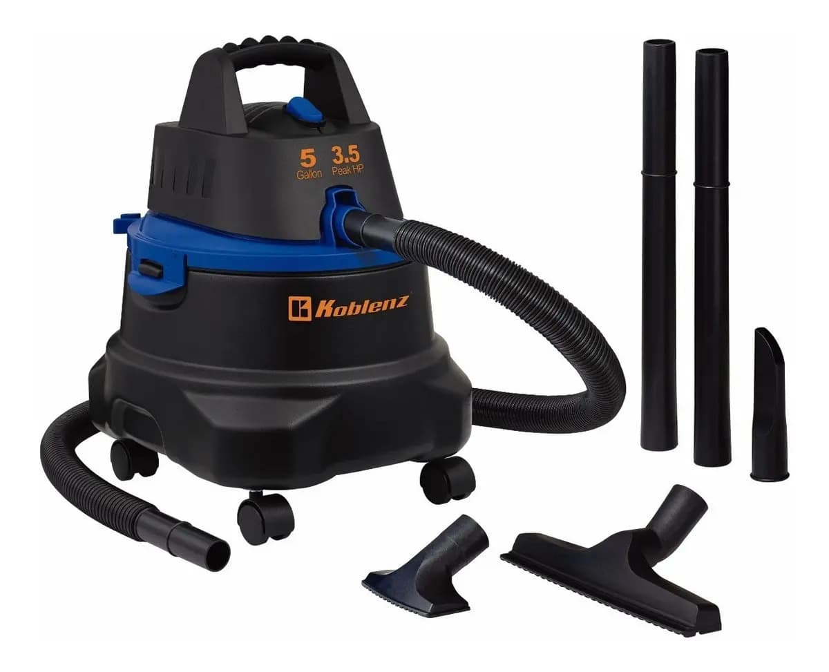 Aspiradora Koblenz® Seco-mojado Wd-5 Ma 5 Gal Multiuosos Negro
