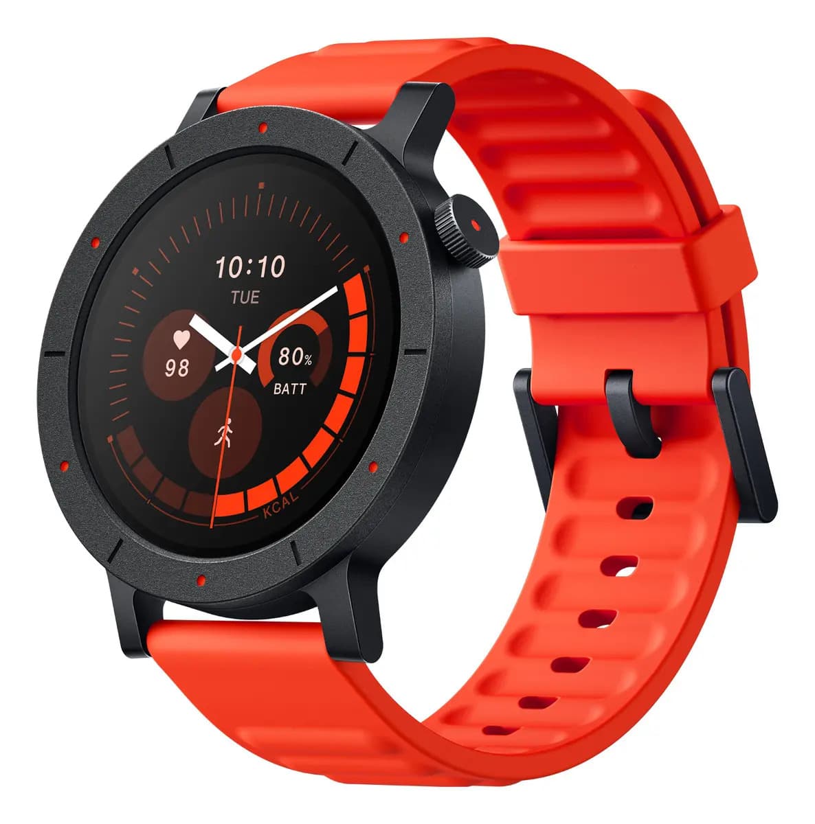 Smartwatch Cmf by Nothing Watch 3 Pro con GPS y Bluetooth, Caja Negra y Correa Naranja