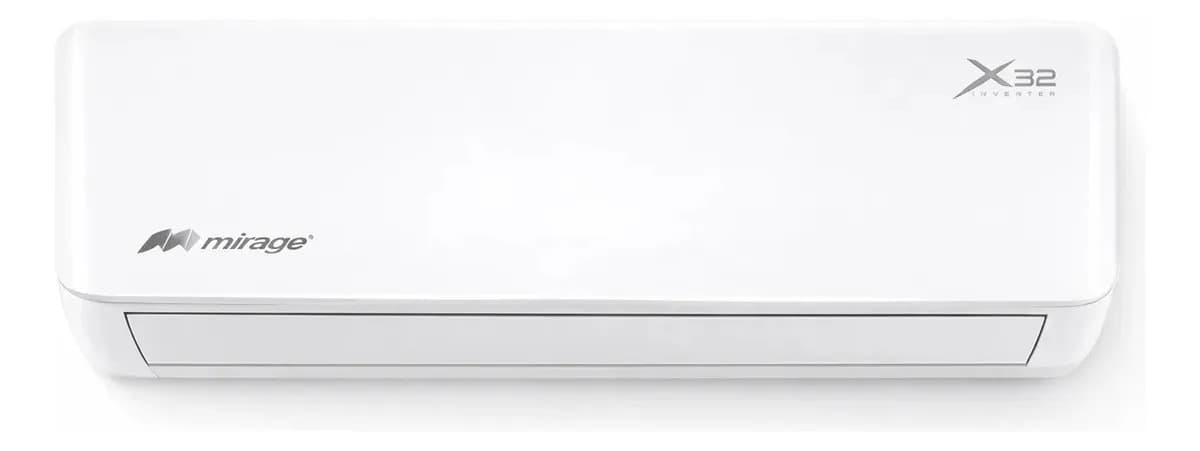 Minisplit Inverter X32 Mirage 1 Tonelada 12000 Btu R32 Color Blanco Solo Frio 110v