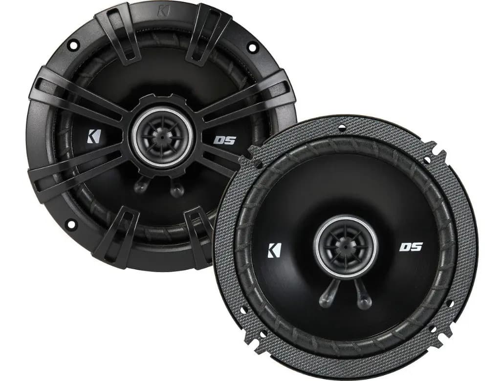 Set Bocinas Coaxiales Kicker Dsc6504 Dsc650 240w 6.5 2 Vias Color Negro
