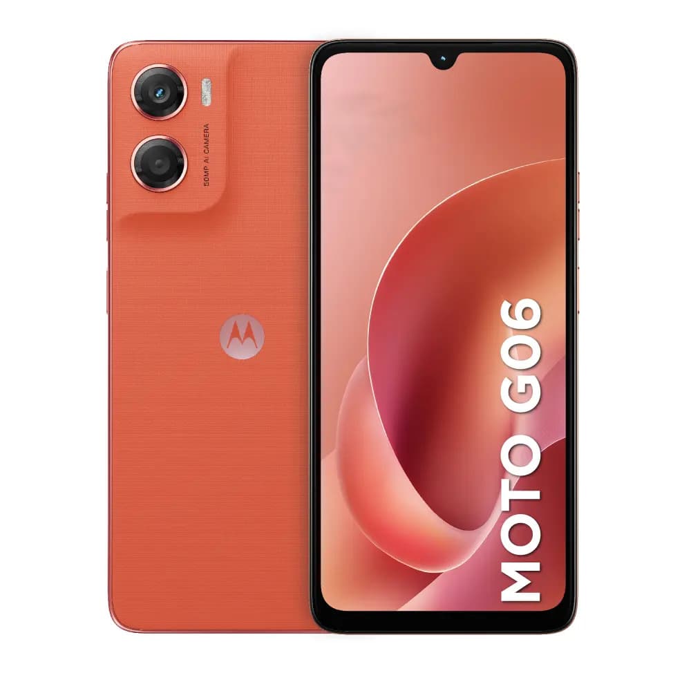 Celular Motorola Moto G06 128gb 4gb Ram Color Naranja