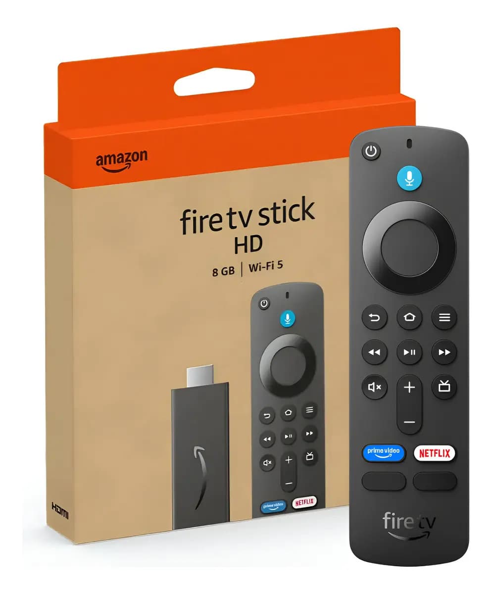 Amazon Fire TV Stick Leaves Smart TV de última generación, color negro, control remoto por voz tipo Alexa
