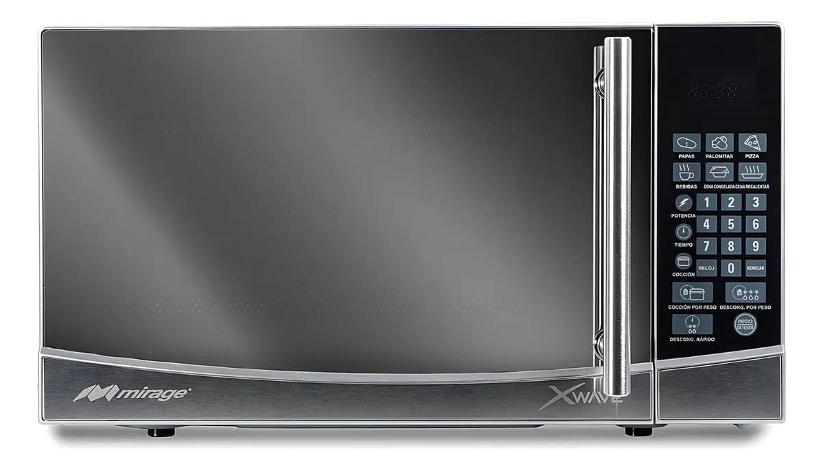 Microondas Mirage Mwd020e Plata 0.7 Ft³