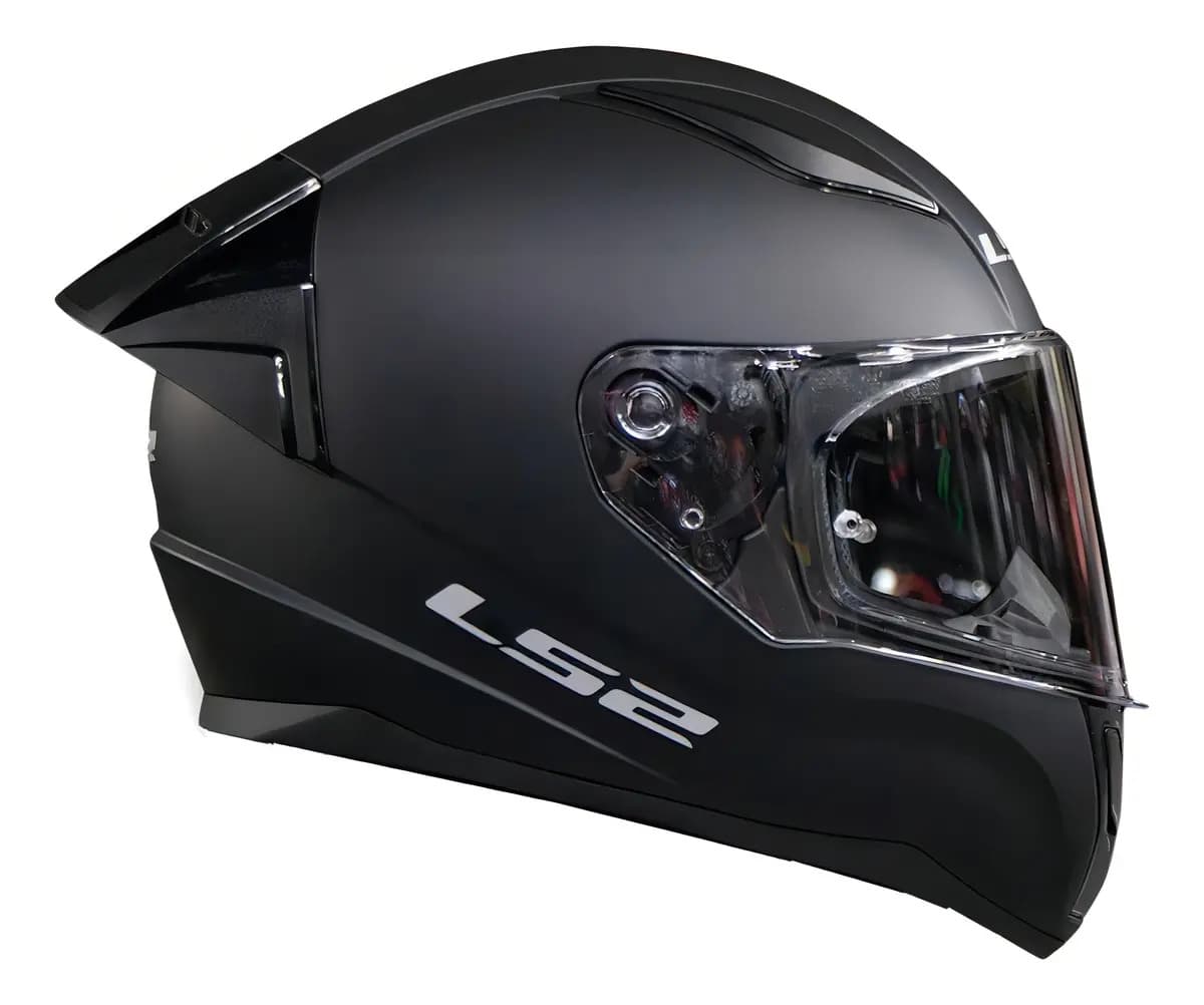 Casco integral para moto LS2 Rapid FF353 negro mate liso talla S 55 - 56 CM