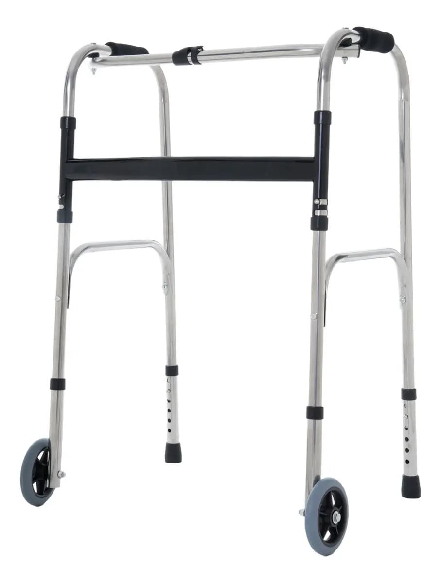 Gambimedic Andadera Con Ruedas Ortopedica Caminador Plegable