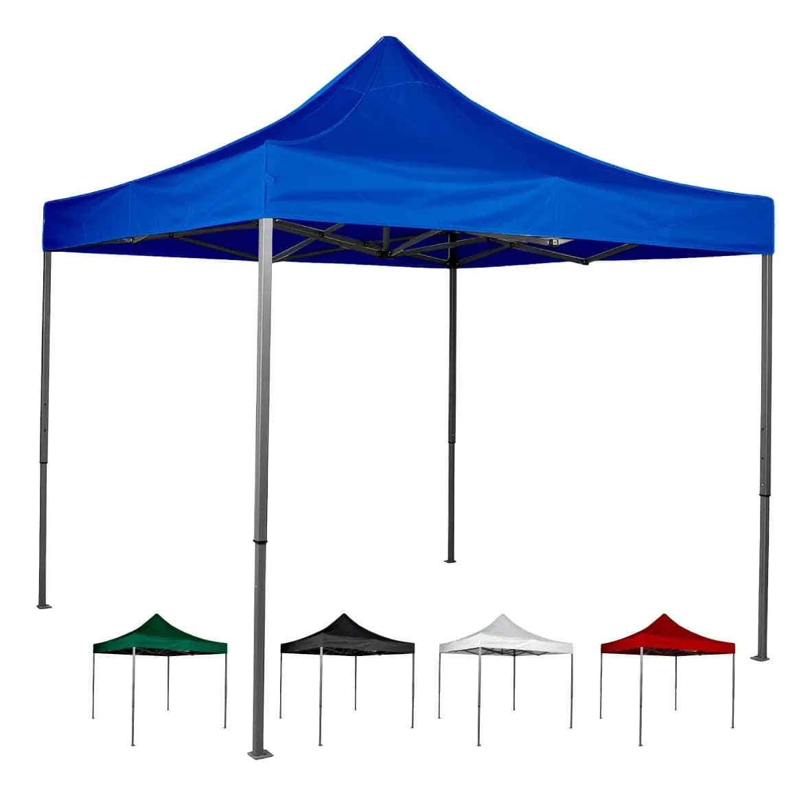 Carpa Toldo Plegable 3x3 Impermeable Y Reforzado Styrka Color Azul