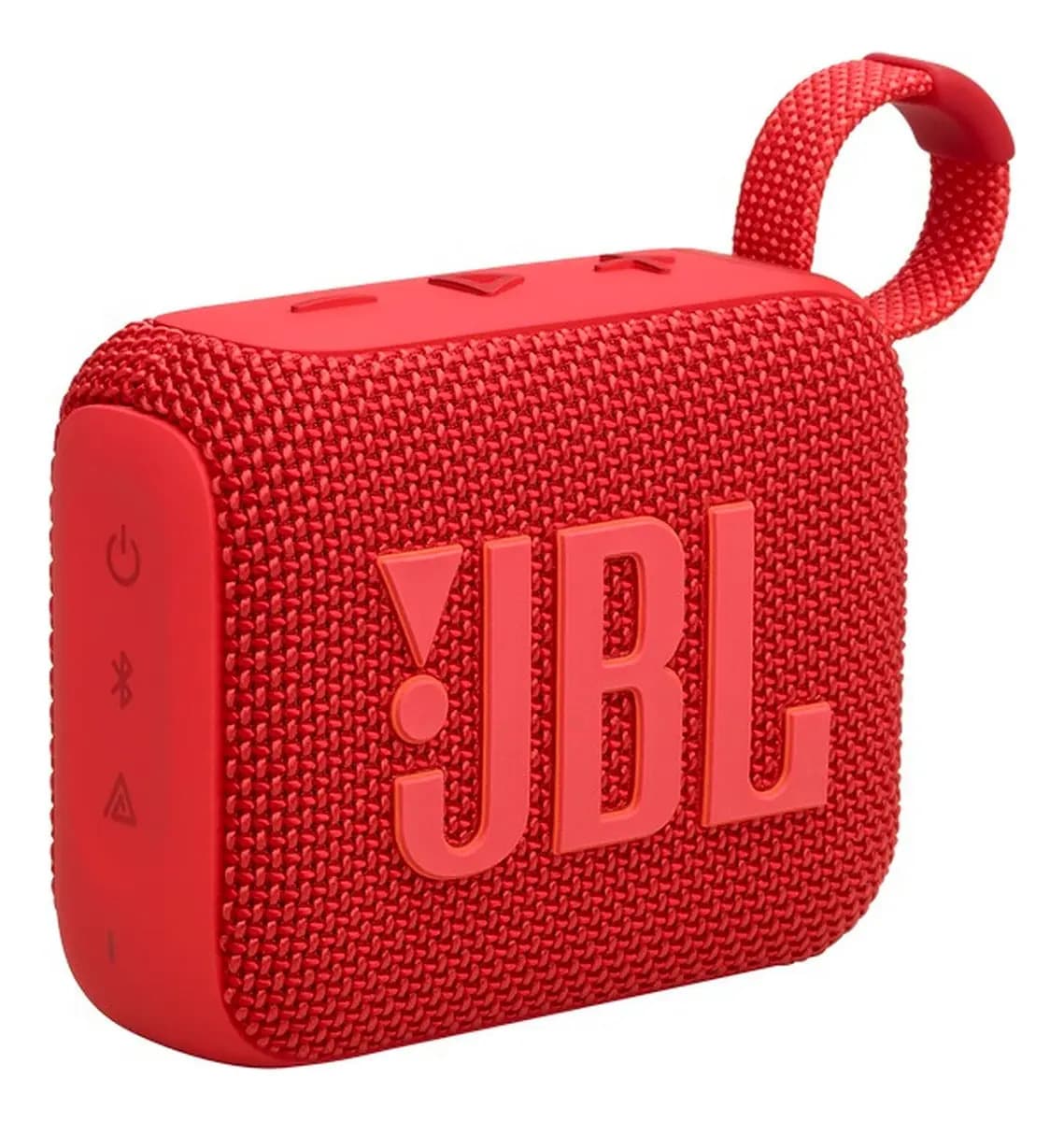 Bocina JBL Go 4 JBLGO4 portátil con bluetooth waterproof roja