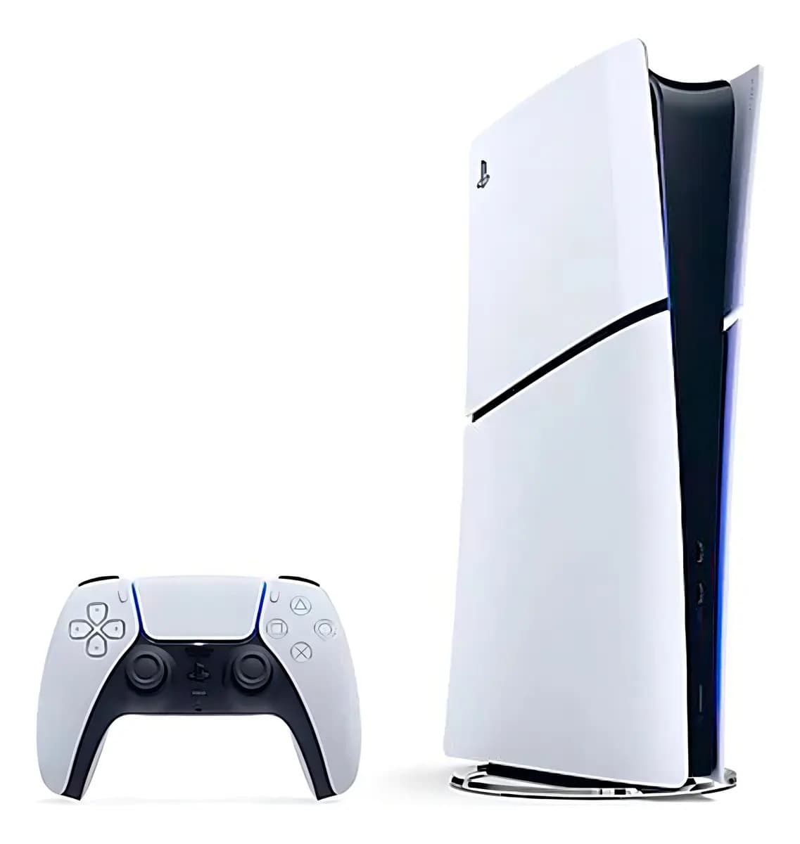 Consola Sony PlayStation 5 Slim Digital 1TB SSD 4K 825GB libres Blanco