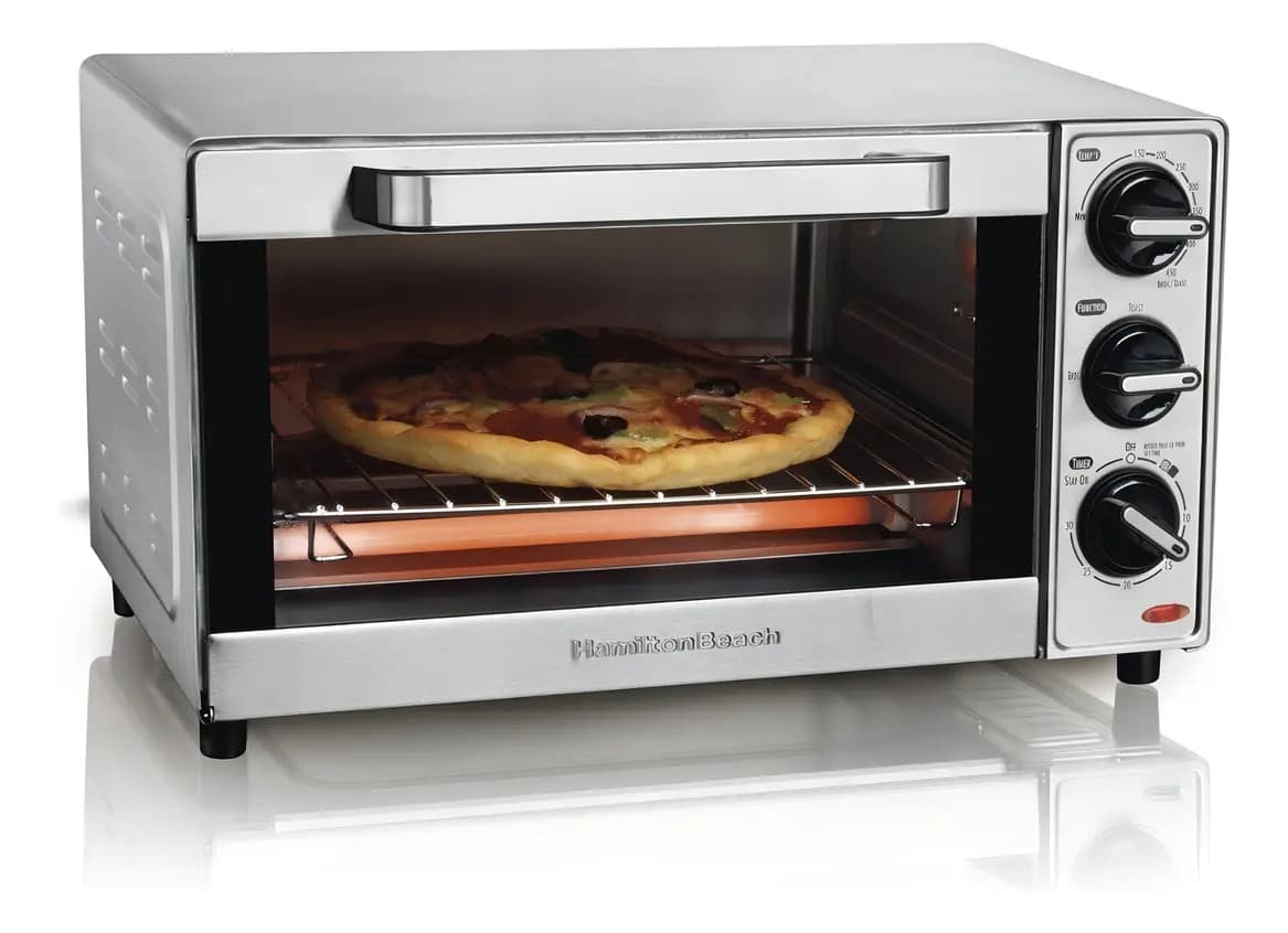 Horno Tostador Eléctrico Hamilton Beach 31401No necesita Gas