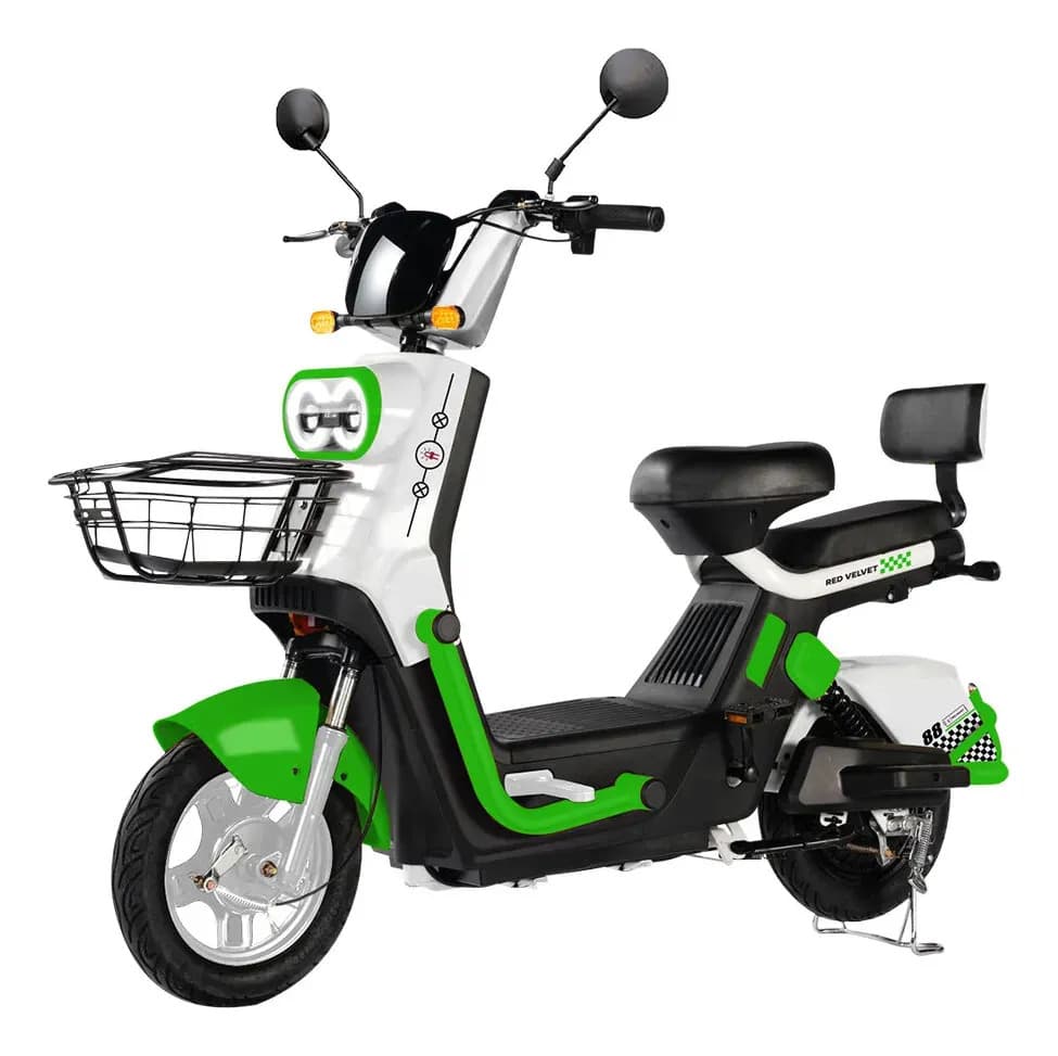 Red V Bicicleta Electrica Urbana Rocket 500w 60km/h48v 20ah Verde