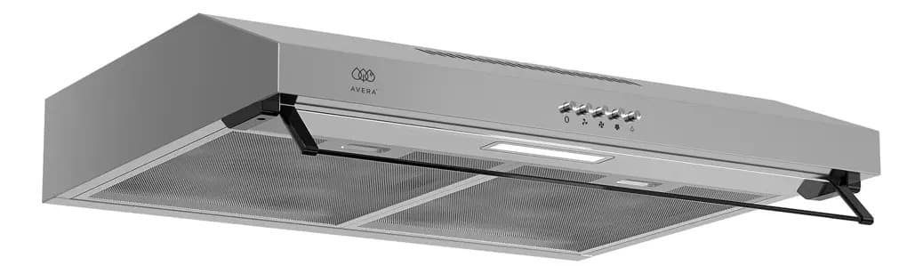 AVERA Campana para Cocina para pared 60cm, Acero Inoxidable, Extractora y Purificadora, 3 Velocidades de Succión, Iluminacion, Filtros Metalicos Lavables y de Carbon Activado Incluidos | CEA60