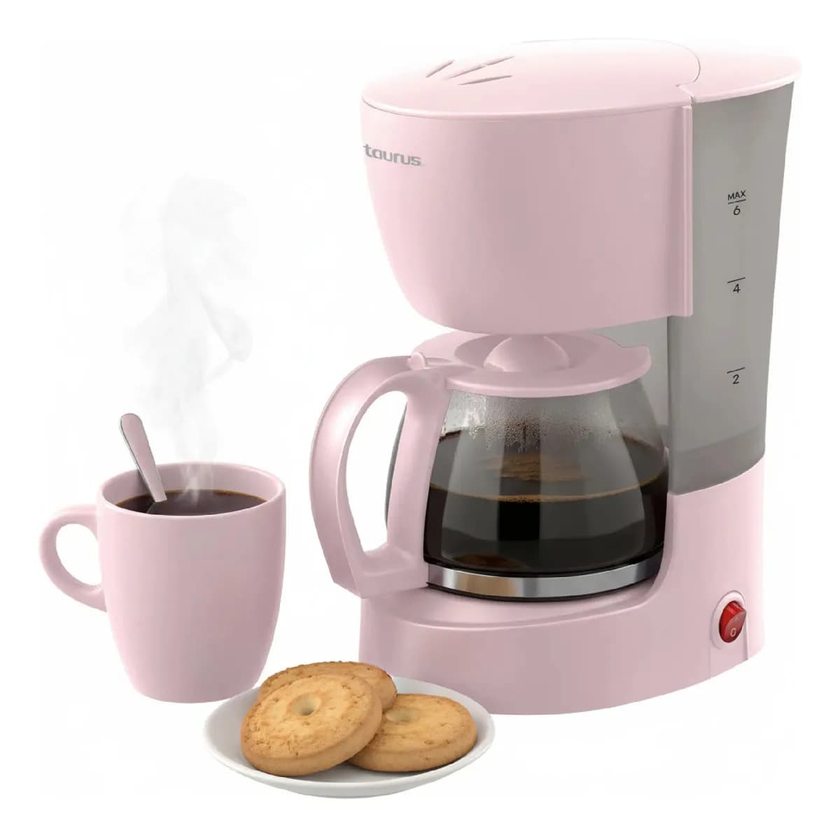 Cafetera Taurus CoffeeMax 6 Ribbon 800ml Antigoteo