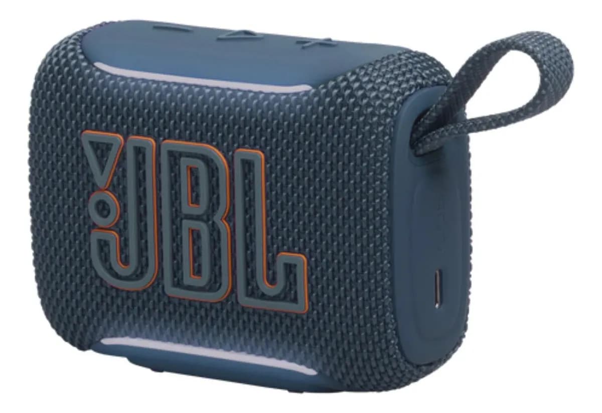 Bocina Bluetooth JBL Go 5 Portátil Resistente al Agua IP68 Recargable Hasta 10 Horas de Batería Azul Oscuro