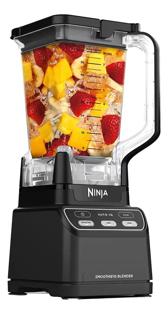 Licuadora Ninja Smoothie Iq Blender 72oz 1200w Co750b - Color Negro