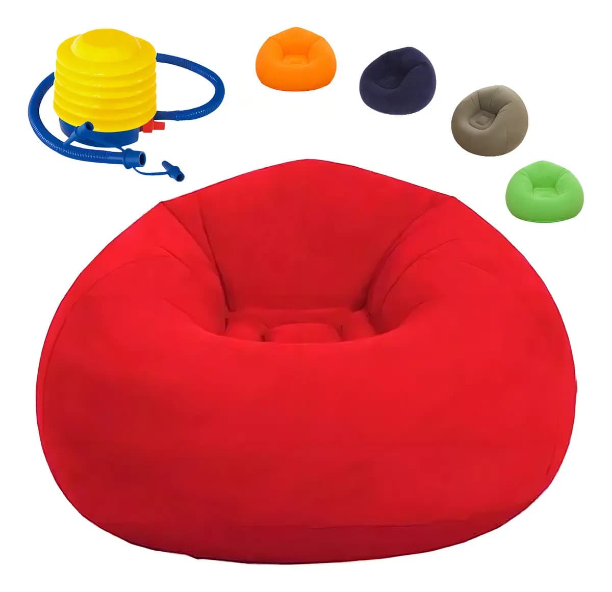 Ón Ofá Inf Ab E A Atercope Ada Puff Cómodo +bomba Co Or Rojo