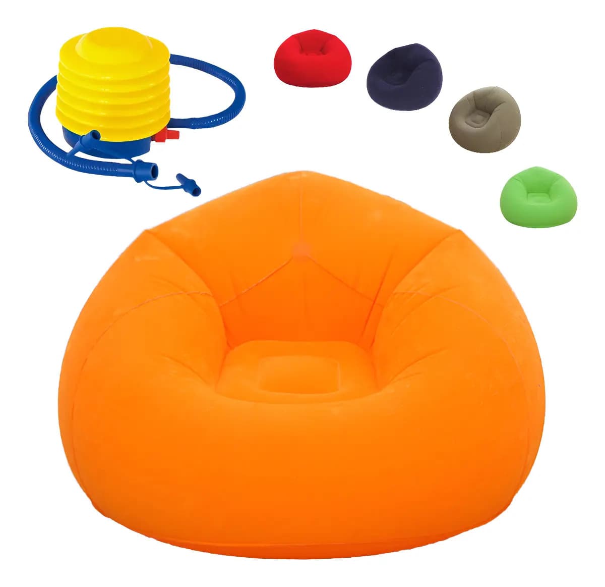 Ón Ofá Inf Ab E A Atercope Ada Puff Cómodo +bomba Co Or Naranja
