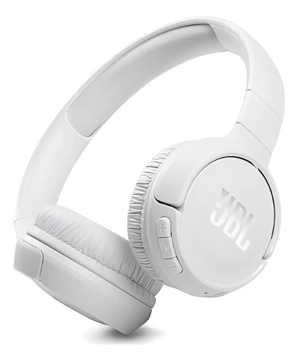 Audífonos inalámbricos JBL Tune 510BT JBLT510BT blanco con luz LED