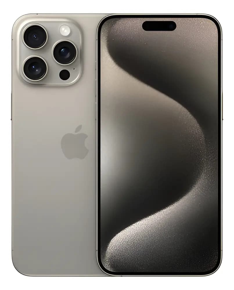 Apple iPhone 15 Pro Max (256 GB) - Titanio Natural - Bueno (Reacondicionado)