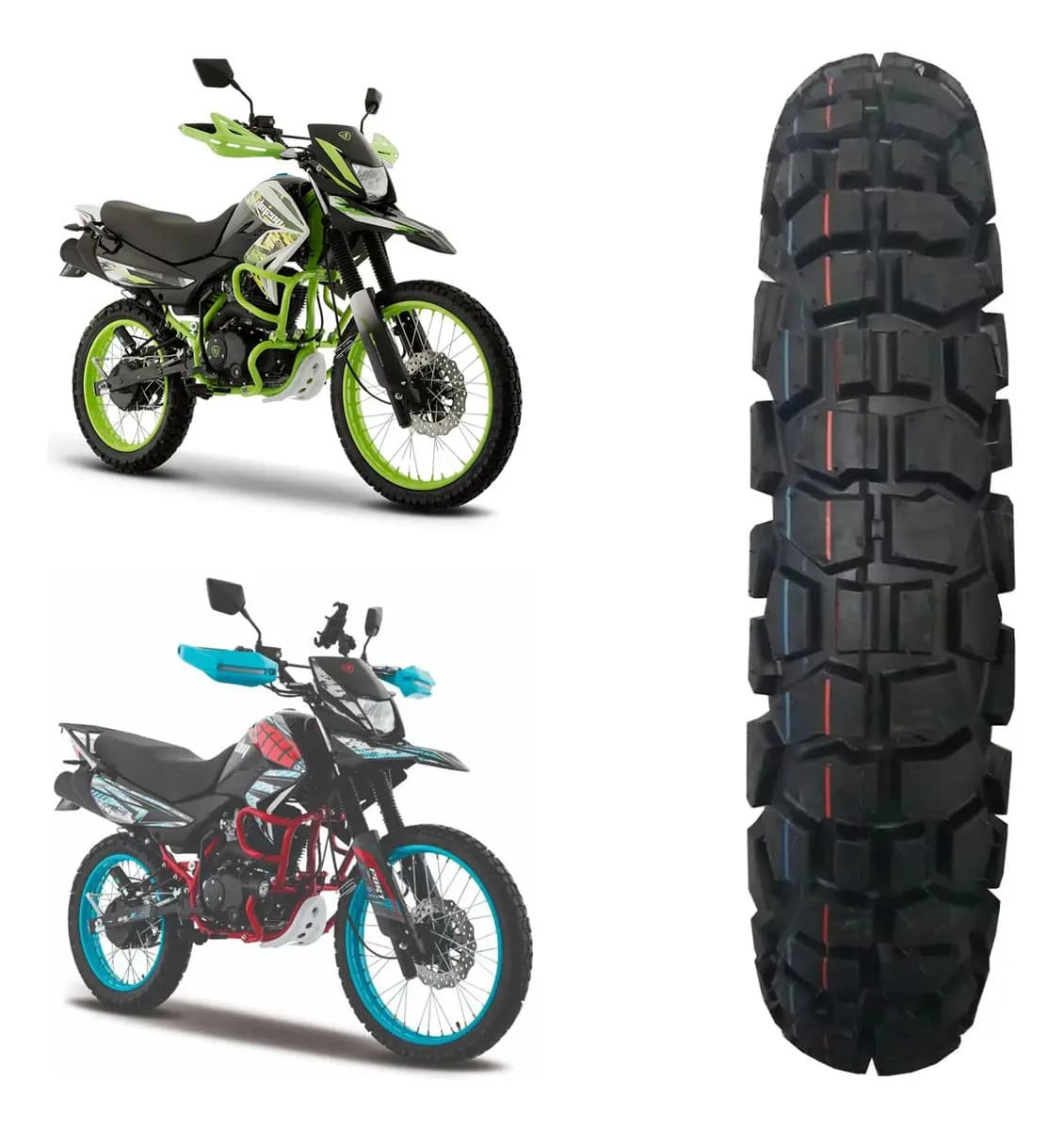 Llanta Trasera 120/80-18 6 Capas Dm-250 20-22