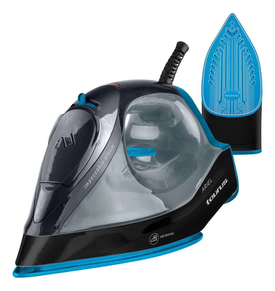 Plancha De Vapor Taurus Ariel Antiadherente 250ml