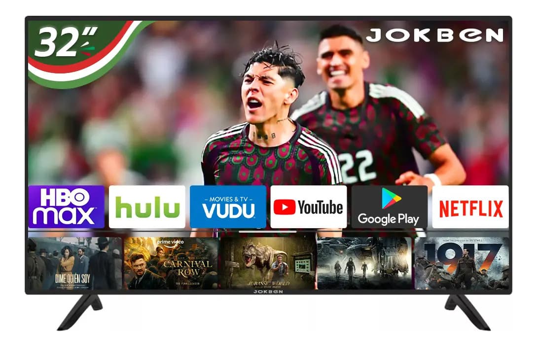 Smart Tv Pantalla 32 Pulgadas Android Tv Jokben Televisores